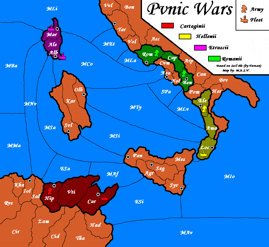 Punic Map
